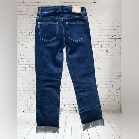 PAIGE Raw Hem Ankle Jeans Size 25” RUN BIG - Picture 4 of 9